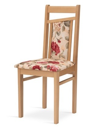 Jídelní set Polar 6 dub artisan/květy