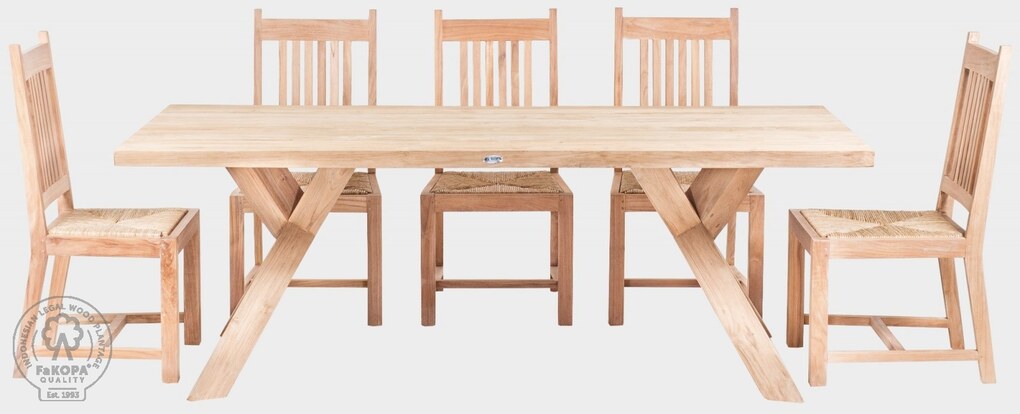 SPIDER SET+NANDA - sestava z teaku