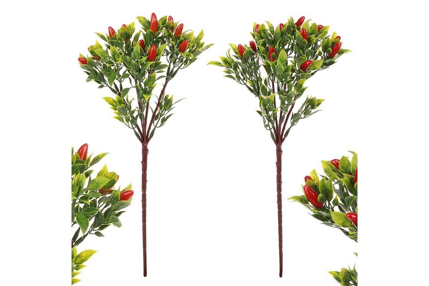 Papričky v trsu, mix 2 barev.  SG6095