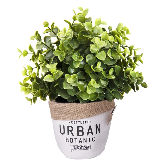 Obal na květináč juta/UH/látka Pot pr. 15 cm