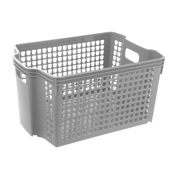 Košík UH Stack stohovatelný 28x19,5x14,5 cm mix