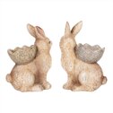 Zajíc se skořápkou, keramický. Mix 2 druhů.