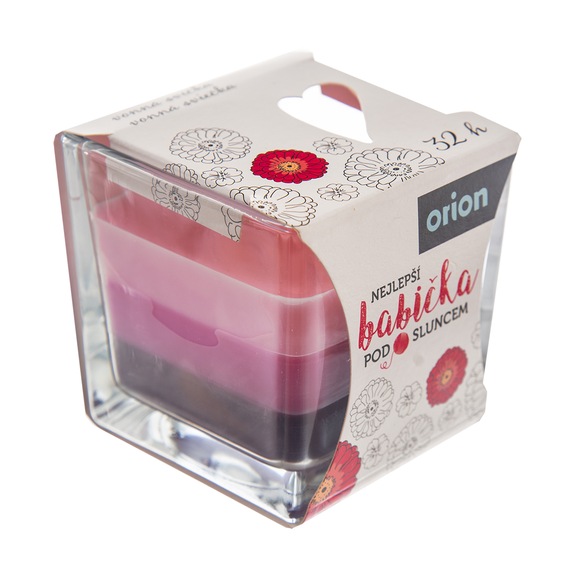 Svíčka sklo vonná NEJLEPŠÍ BABIČKA ovoce