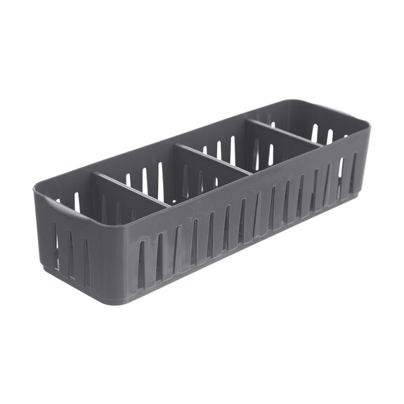 Košík UH organizér Flexi 32x10x6,8 cm šedá