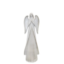 Anděl porcelán V25,7cm bílá