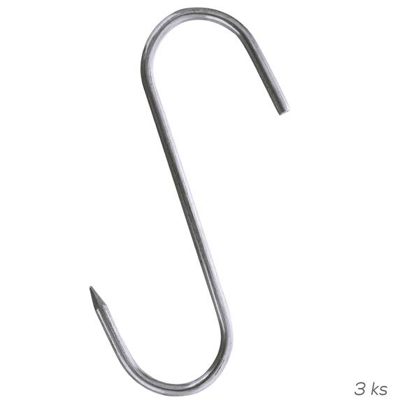 Háček nerez do udírny 13,5x9 cm 3 ks