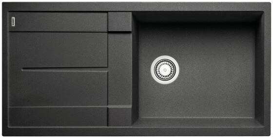 Dřez s odkapem BLANCO 5 Metra XL 6 S bez excentru Silgranit PuraDur
