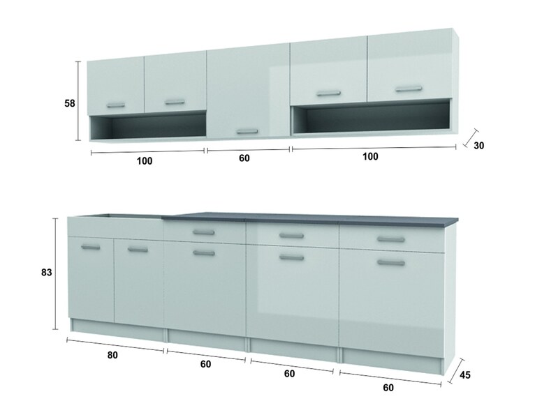Kuchyňská linka Falco Devil 260