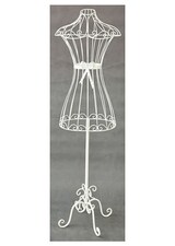 Stojan na oblečení panna UM0840, kovová interiérová dekorace