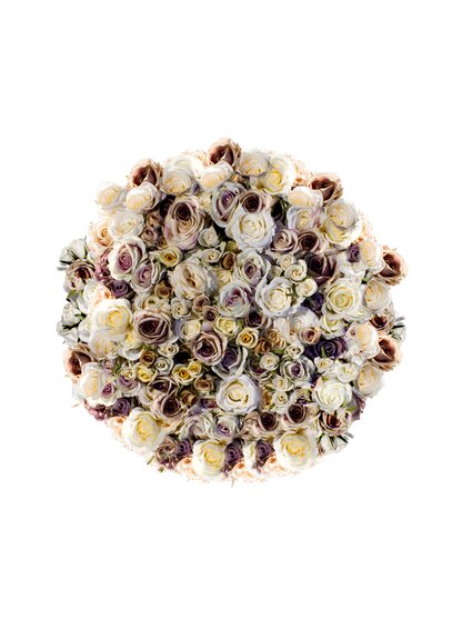 Kulatý obraz z růži - Confidence