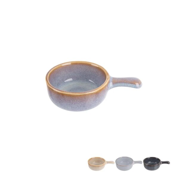 Miska zapékací porc.+rukojeť pr. 7 cm, v. 3,5 cm mix