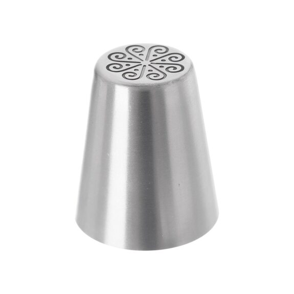 Špička nerez zdobicí Rus květina 1 ks