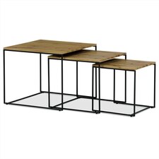 Sada 3 konferenčních stolů AF-3008 OAK