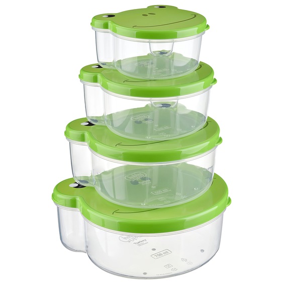 Box UH svačina Zoo 4 ks žabka