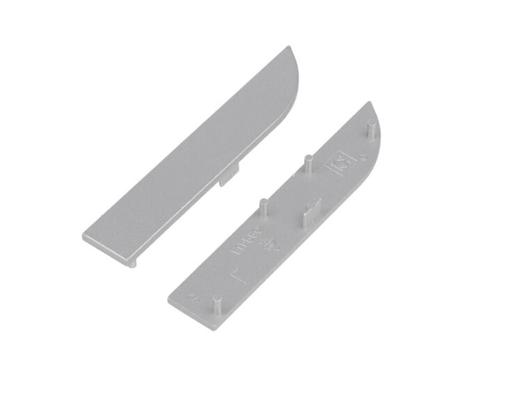 Koncovka WIRELI SKIRT10 stříbrná, pár