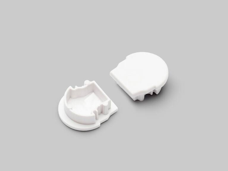 Koncovka WIRELI UNI12 D bílá, pár