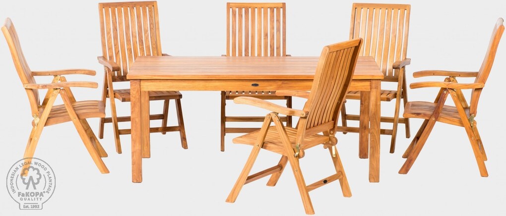 GIOVANNI SET VI - sestava z teaku