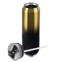 Termoska-plechovka nerez 0,7 l zlatá/černá