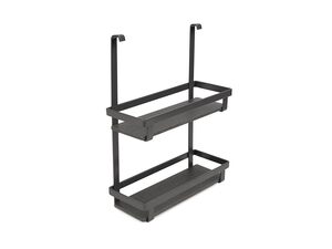 Polička Titane dvoustupňová, 216x87x250 mm, antracit
