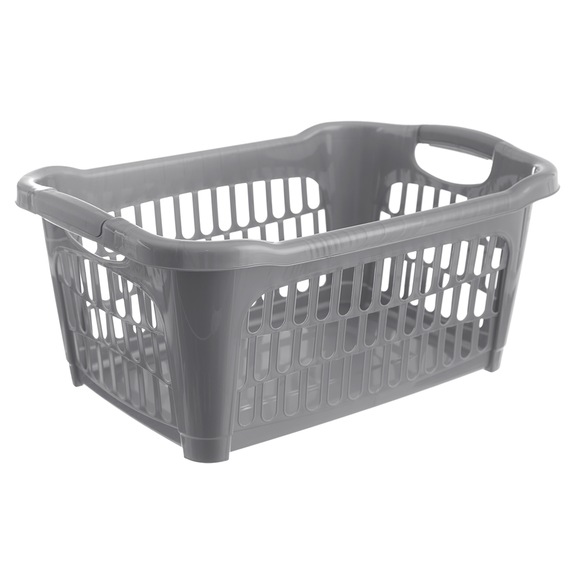 Koš prád. otevřený Hobby 25 l šedá