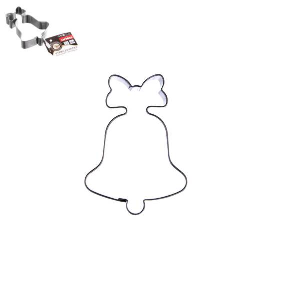 Vykrajovačka nerez zvonek s mašlí