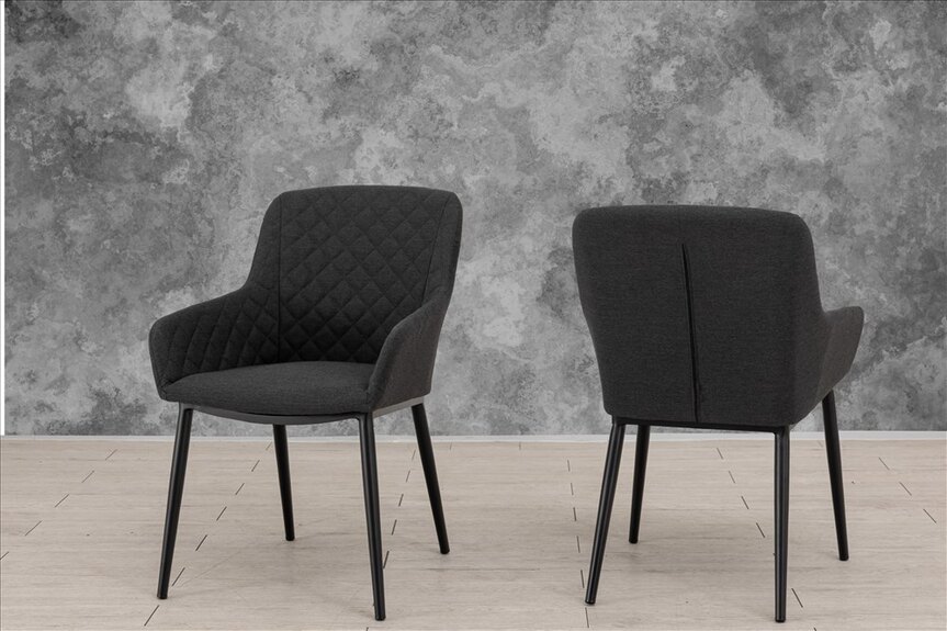 Luxusní vypolstrované zahradní křeslo Paris Lika-Tex(R) - antracit