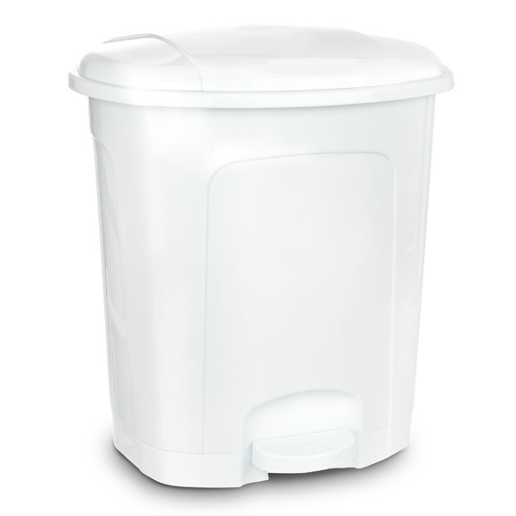 Koš odp. UH s pedálem 30 l bílá