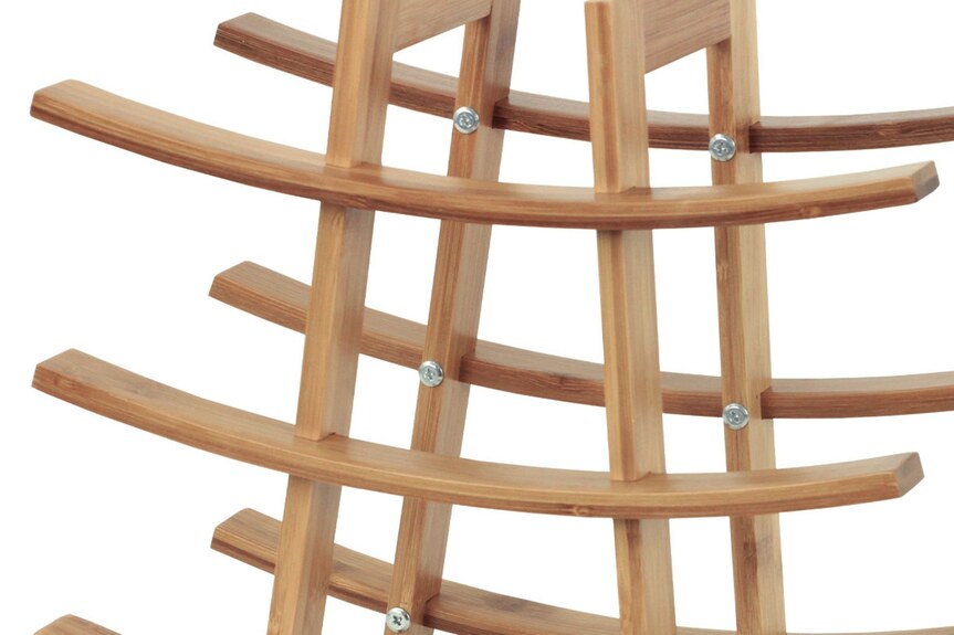 Stojan na víno DR-040 bambusový