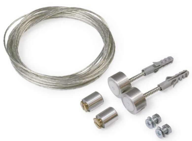 Montážní úchyt závěs SELV max. 50V bílý 1,5 m, bal.