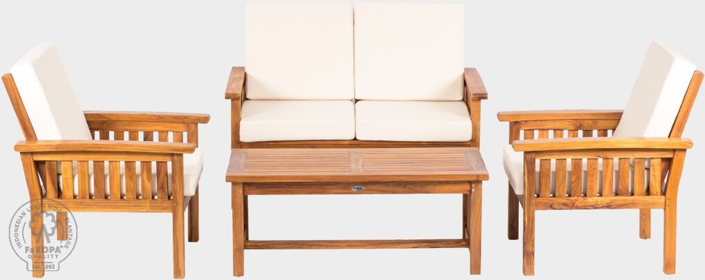 ROSALINE - masivní křeslo z teaku