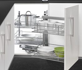 Slepý roh s tlumeným dovřením