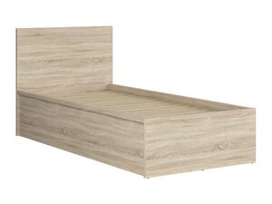 Postel TETRIX LOZ/90/A bez roštu a matrace bílá