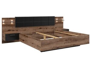 Postel KASSEL LOZ/180/A dub monastery/dub černý