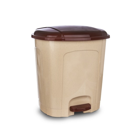 Koš odp. UH s pedálem 3 l béžovohnědá