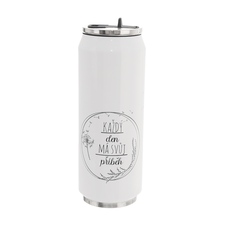 Termoska-plechovka nerez 0,5 l KAŽDÝ DEN