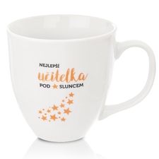 Hrnek porc. NEJLEPŠÍ UČITELKA 0,47 l, náhr. 129637