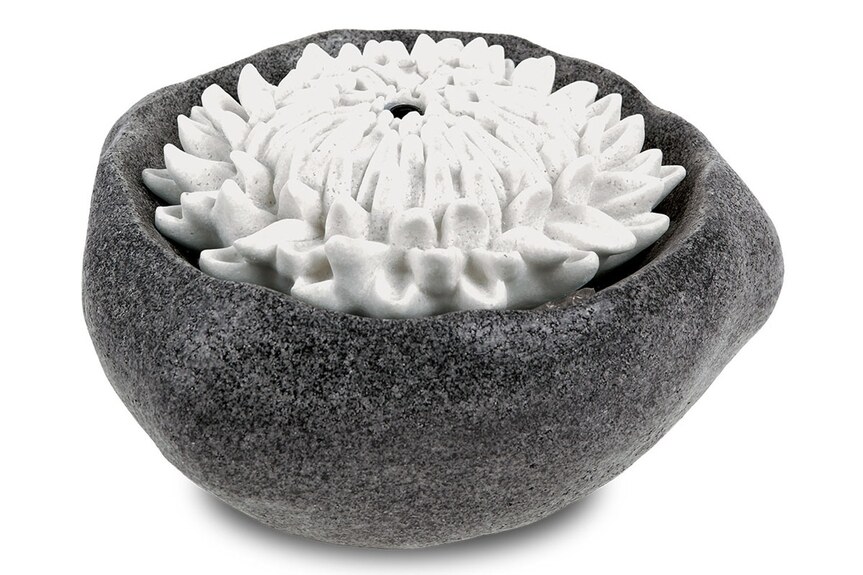 Fontána ZF5478 vodní s LED světlem, zahradní dekorace z polyresinu