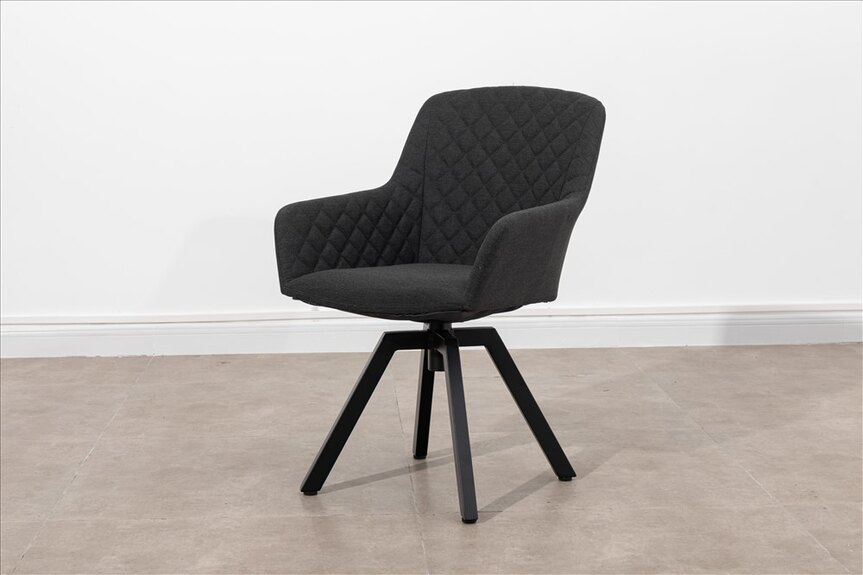 Luxusní otočné zahradní křeslo Paris Lika-Tex(R) - antracit