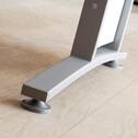 Rohové nohy stolu Office 438 silver grey