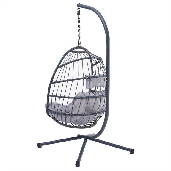 Závěsné křeslo AZ-V1269 GREY