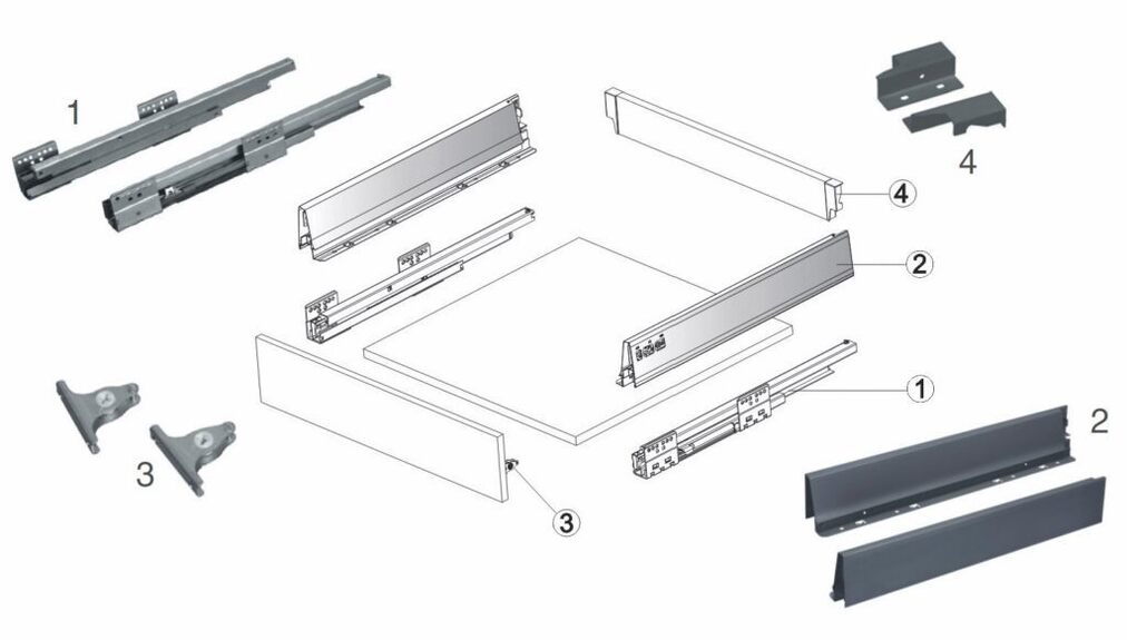 Výsuvný box ELEGANCE 500