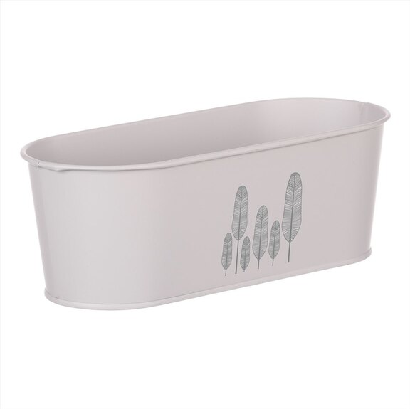 Truhlík kovový s peříčky KK099