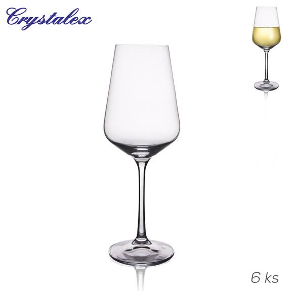 Sklenice Sandra 0,45 l víno 6 ks, náhr. 129347