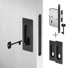 Mušle HR BB + zámek zadl. posuv BB černý lak