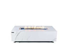 Stůl s plynovým ohništěm CARRARA