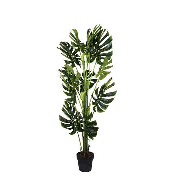 Dekorativní umělá rostlina - MONSTERA DELICIOSA GD4155