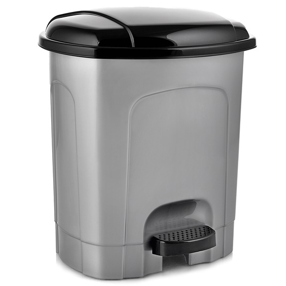 Koš odp. UH s pedálem 50 l šedá