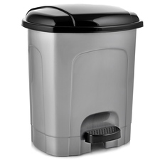 Koš odp. UH s pedálem 50 l šedá