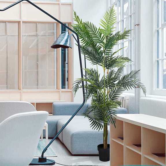 Umělý dekorativní strom - PALMA LUTESCENS GD4192