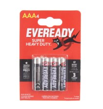 Baterie zinková mikrotužka Eveready AAA 1,5 V 4 ks